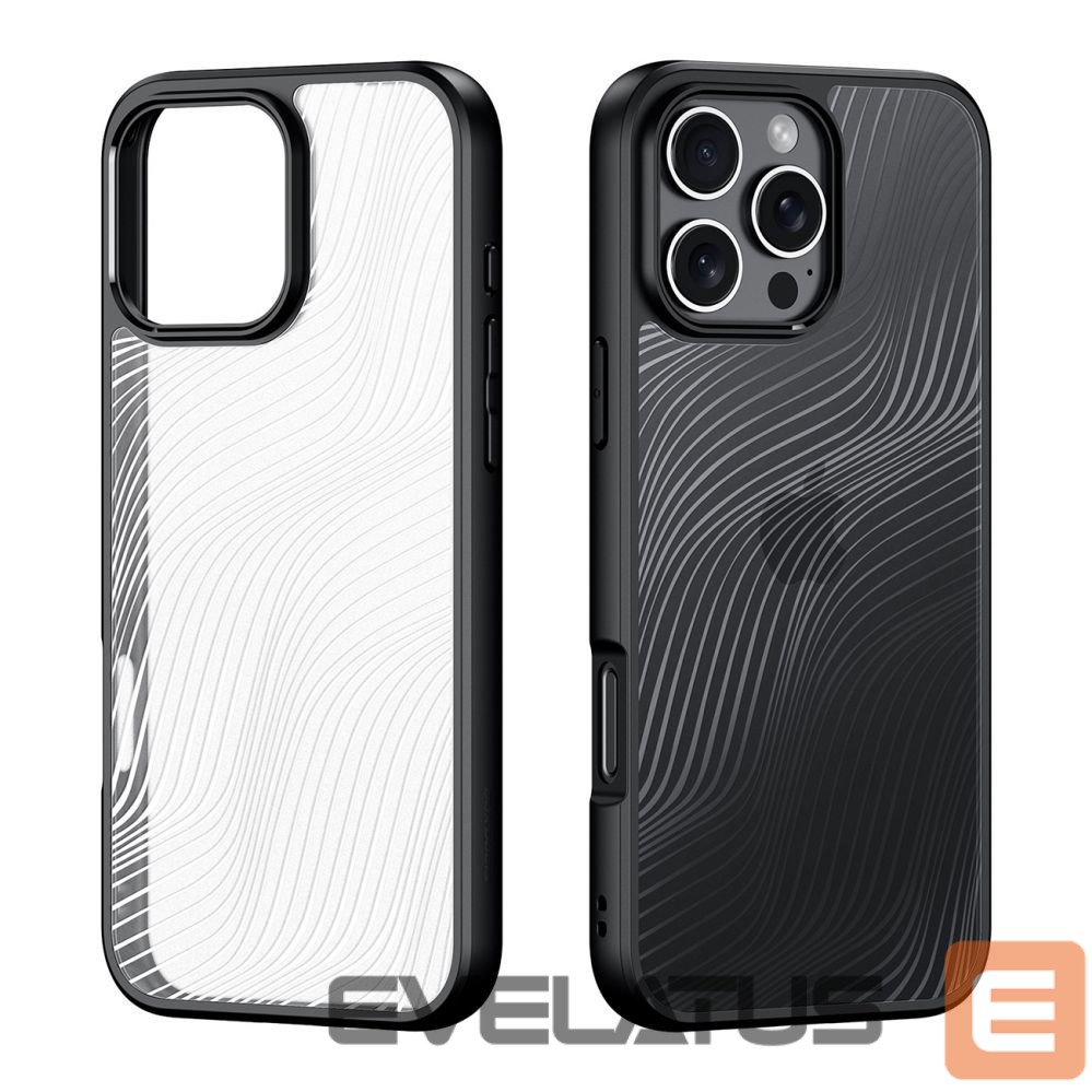 Back panel cover Dux Ducis Dux Ducis Aimo Case for iPhone 16 Pro Max - Black