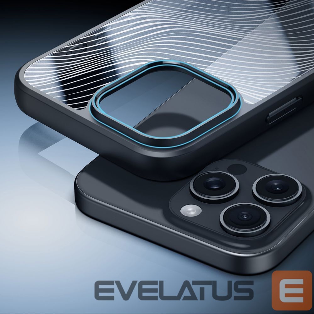 Back panel cover Dux Ducis Dux Ducis Aimo Case for iPhone 16 Pro Max - Black