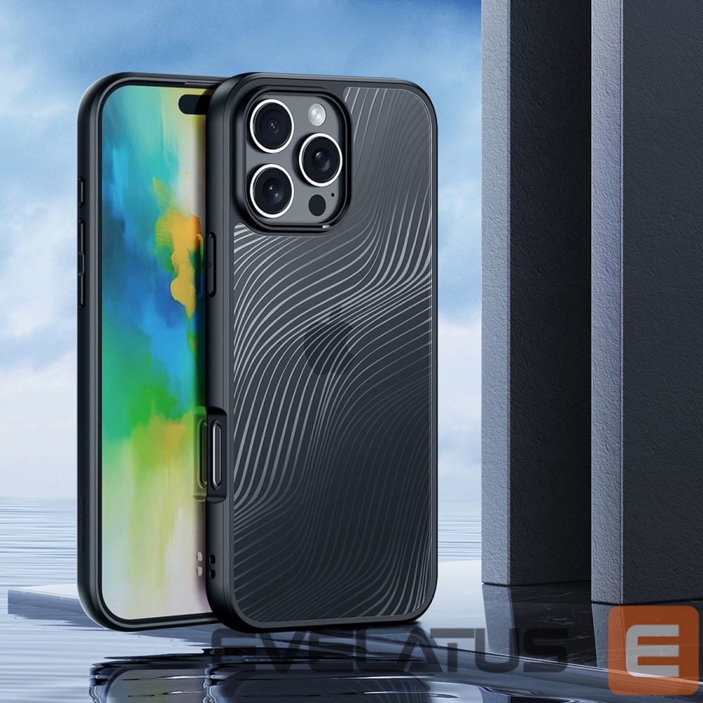 Back panel cover Dux Ducis Dux Ducis Aimo Case for iPhone 16 Pro Max - Black