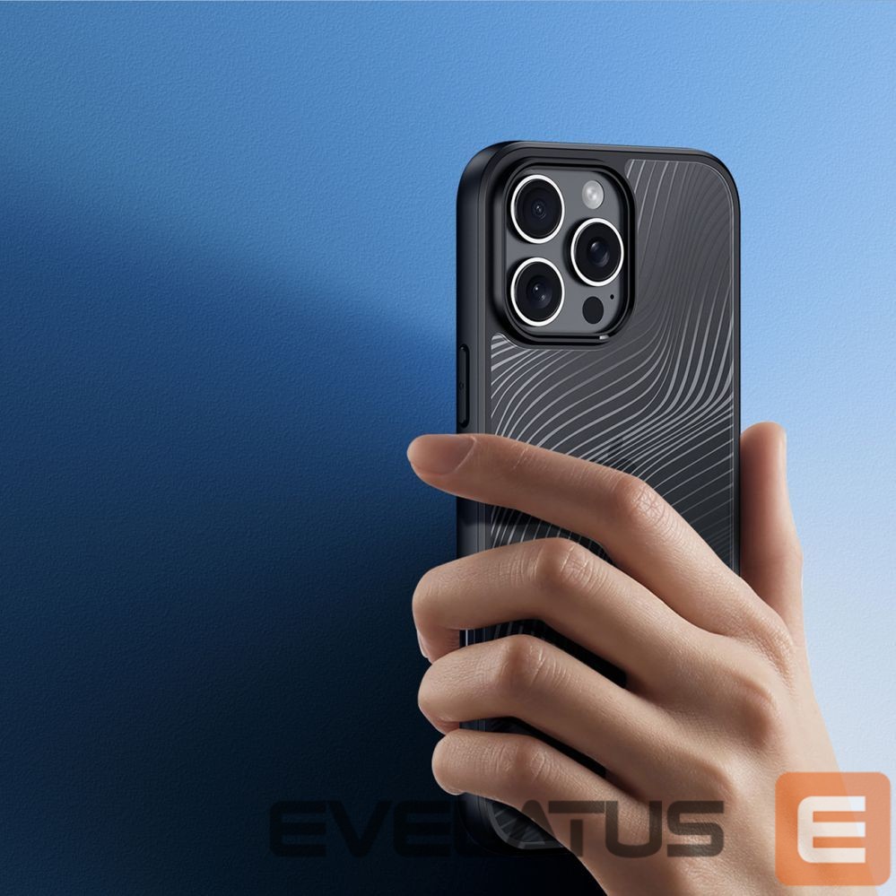 Back panel cover Dux Ducis Dux Ducis Aimo Case for iPhone 16 Pro Max - Black