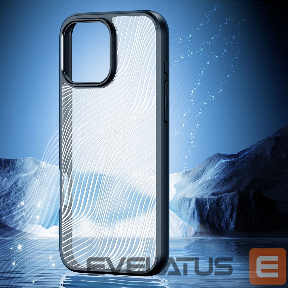 Back panel cover Dux Ducis Dux Ducis Aimo Case for iPhone 16 Pro Max - Black