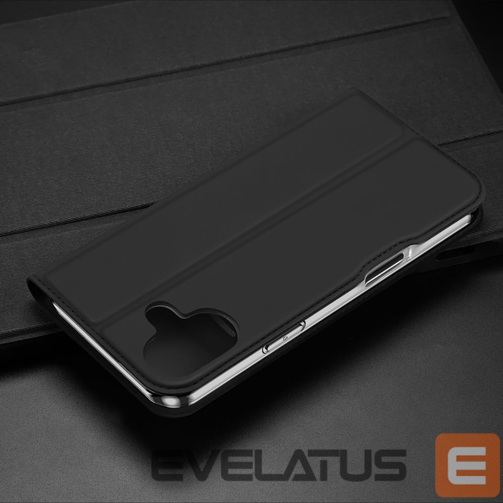Back panel cover Dux Ducis Dux Ducis Skin Pro iPhone 16 Plus Case with Flip and Card Slot - Black