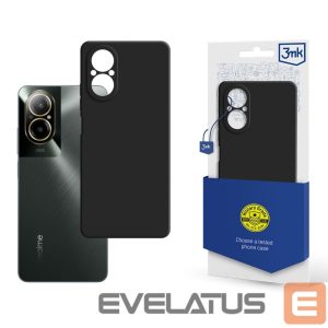 Back panel cover 3MK  3mk Matt Case for Realme C67 - black 