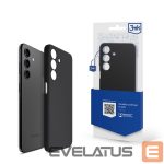 Back panel cover 3MK  3mk Silicone Case for Samsung Galaxy A24 4G - black 