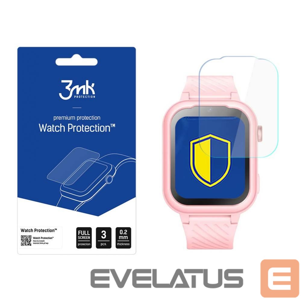 Protective glass 3MK 3mk Watch Protection v. FlexibleGlass hybrid glass on Garett Kids Essa