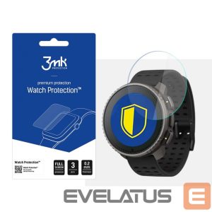 Protective glass 3MK  3mk Watch Protection  v. FlexibleGlass hybrid glass on Suunto Vertical Titanium Solar 
