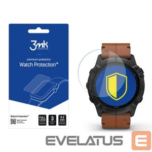 Protective glass 3MK  3mk Watch Protection  v. FlexibleGlass hybrid glass on Garmin Fenix ​​6X 
