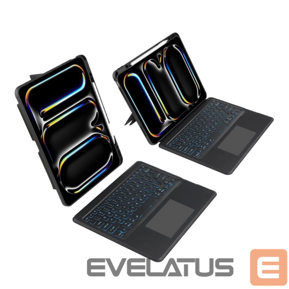 Back panel cover Tech-Protect Tech-Protect SC Mag Pen + Keyboard iPad Pro 13" 7th gen. (2024) - black
