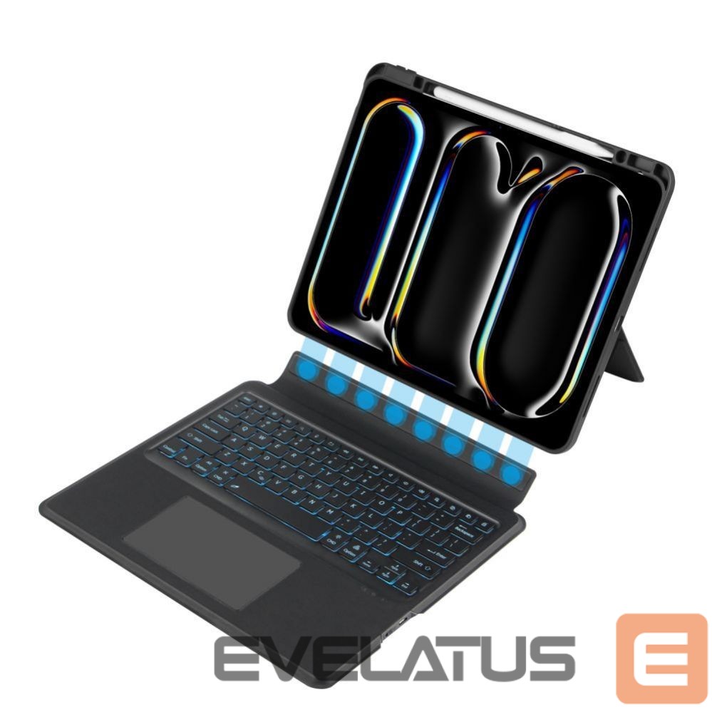 Back panel cover Tech-Protect Tech-Protect SC Mag Pen + Keyboard iPad Pro 13" 7th gen. (2024) - black