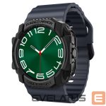 Back panel cover Spigen  Spigen Rugged Armor Case for Samsung Galaxy Watch Ultra (47mm) - Matte Black 