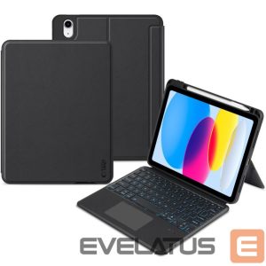 Back panel cover Tech-Protect  Tech-Protect SC Mag Pen + Keyboard Case for iPad 10.9" 10th Gen. (2022) - Black 