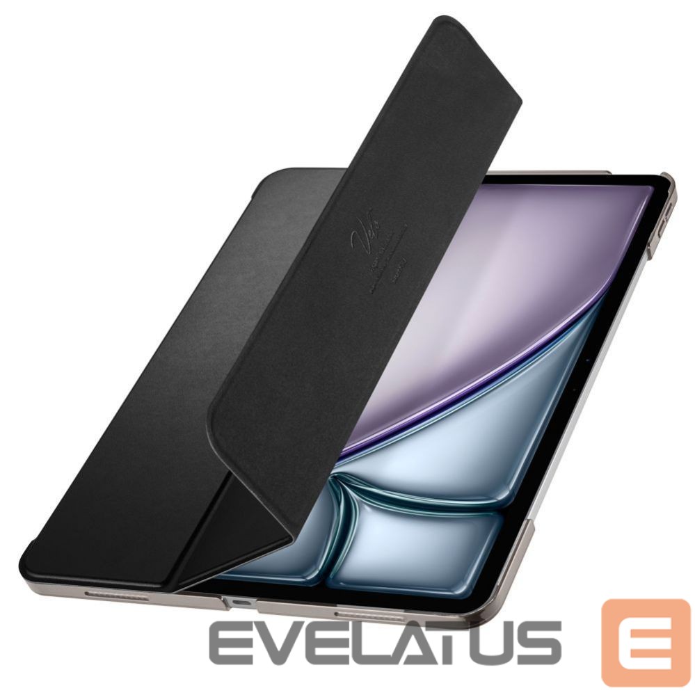 Back panel cover Spigen Spigen Smart Fold Case for iPad Air 13" 2024 - Black