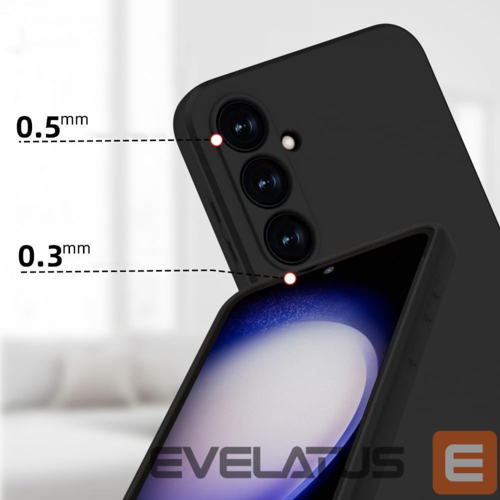 Back panel cover Tech-Protect Tech-Protect Icon Case for Samsung Galaxy M35 5G - Black