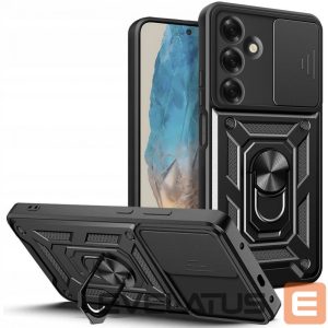 Back panel cover Tech-Protect  Tech-Protect Camshield Pro Case for Samsung Galaxy M35 5G - Black 