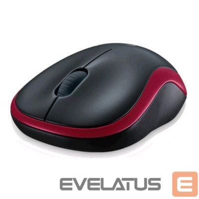Computer mouse Logilink LOGITECH M185 Wireless Plug-and-play Red (910-002237)