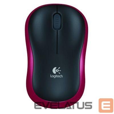Computer mouse Logilink LOGITECH M185 Wireless Plug-and-play Red (910-002237)