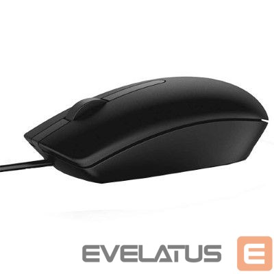 Computer mouse Dell Dell Optical Mouse-MS116 - Black (RTL BOX)