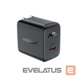 Adapter Acefast  Acefast A23 30W GaN USB-C US Wall Charger - Black 