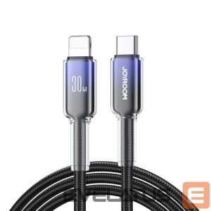 Cable Joyroom  Black \ Lightning (male) || USB-C (męski) 