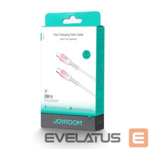 Cable Joyroom  White \ Lightning (male) || USB-C (męski) 