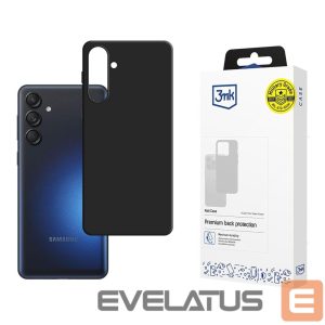 Back panel cover 3MK  3mk Matt Case for Samsung Galaxy M55 - Black 