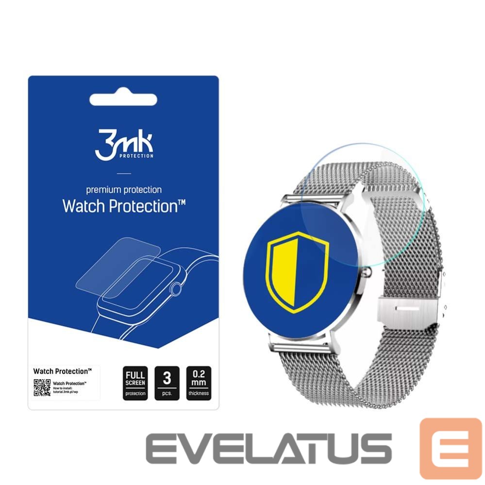 Protective glass 3MK Hybrid glass 3mk Watch Protection FlexibleGlass for Manta Alexa