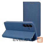 Book case OEM  Flip case for Samsung A54 5G Luna Book Carbon blue 