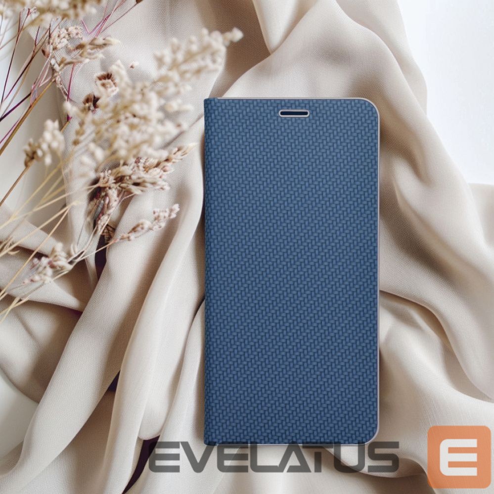 Book case OEM Flip case for Samsung A54 5G Luna Book Carbon blue