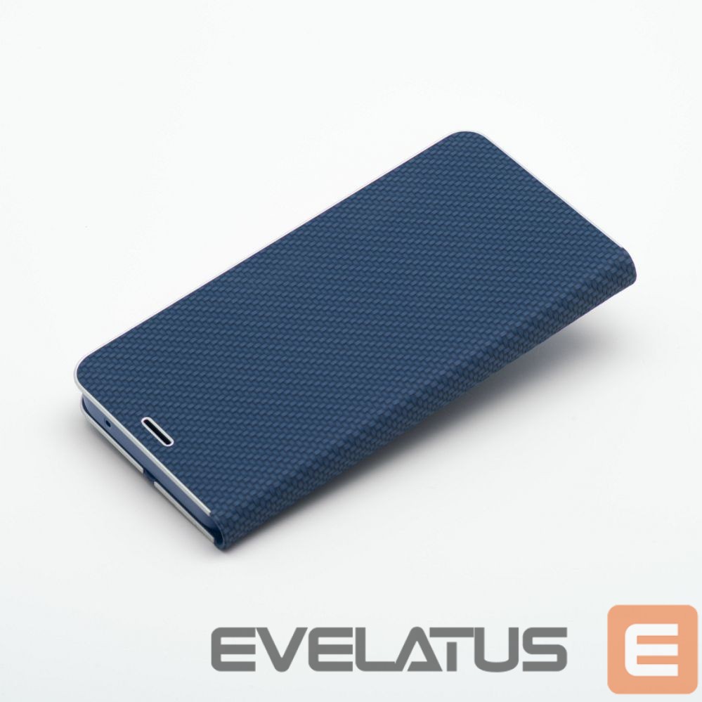 Book case OEM Flip case for Samsung A54 5G Luna Book Carbon blue