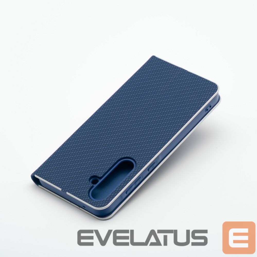 Book case OEM Flip case for Samsung A54 5G Luna Book Carbon blue