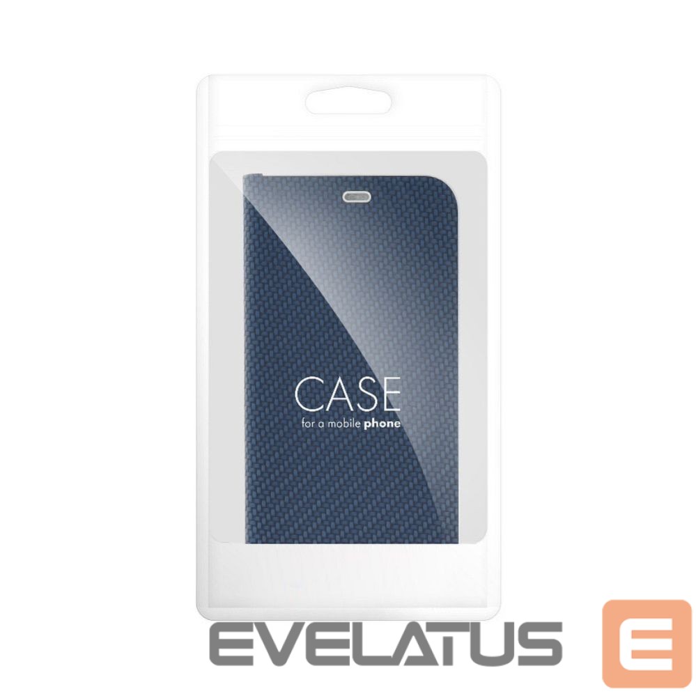 Book case OEM Flip case for Samsung A54 5G Luna Book Carbon blue