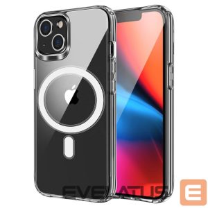 Back panel cover iLike Apple Case for iPhone 16 PRO Clear Mag Cover (STR) compatible with MagSafe transparent 