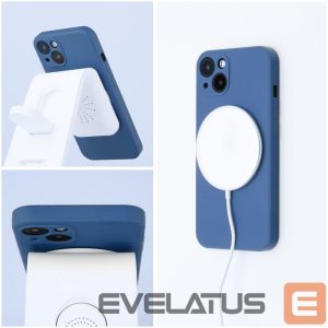 Aizmugurējais vāciņš Tech-Protect  Tech-Protect MagMat MagSafe iPhone 13 mini case - navy blue matte 
