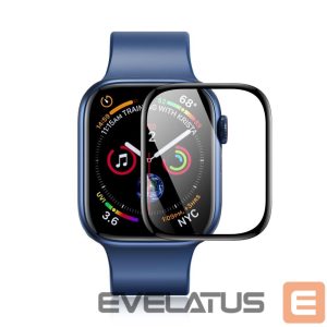 Back panel cover Dux Ducis Apple DUX DUCIS protector LCD PMMA with frame for Apple Watch 10 42 mm black Black