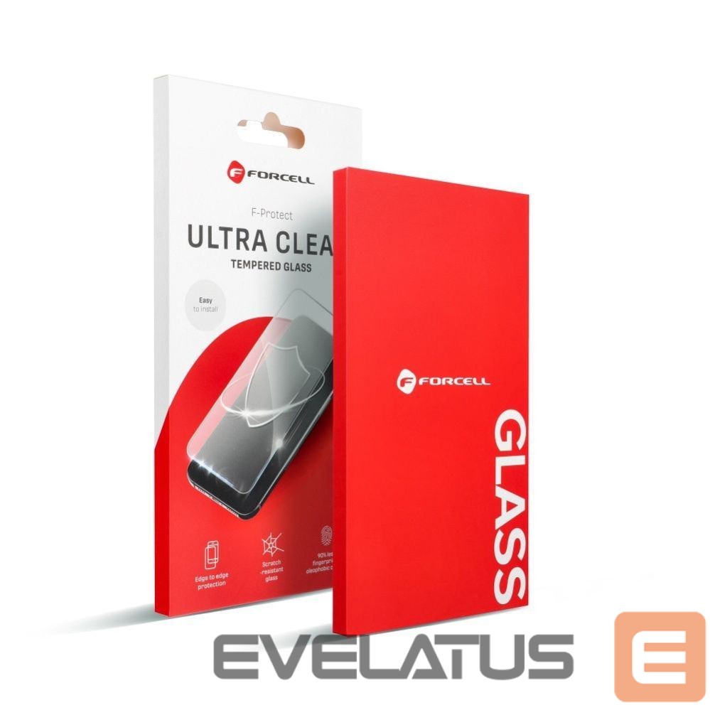 Protective glass Forcell - Tempered glass to Xiaomi Redmi 14C Forcell Ultra Clear Glass black