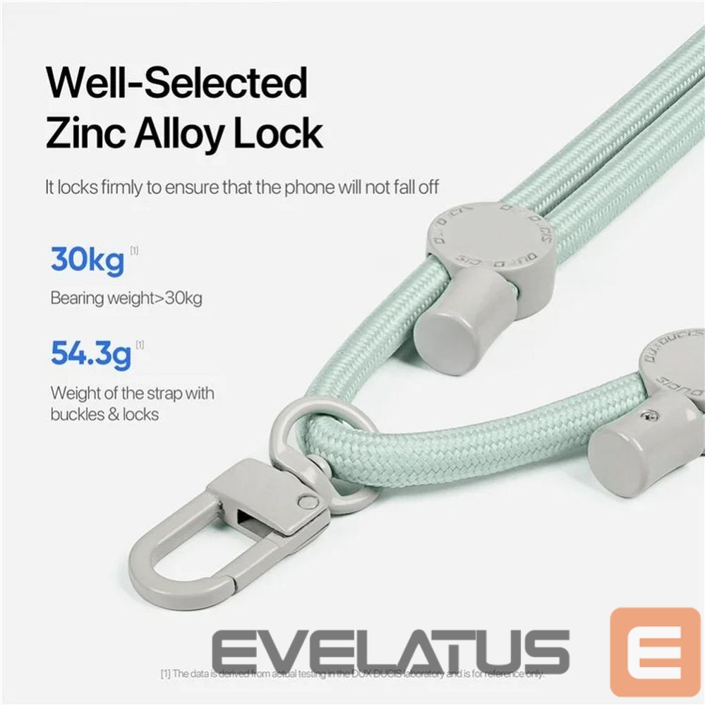 Ring Holder Dux Ducis Plaz Universal Phone Lanyard Light Green