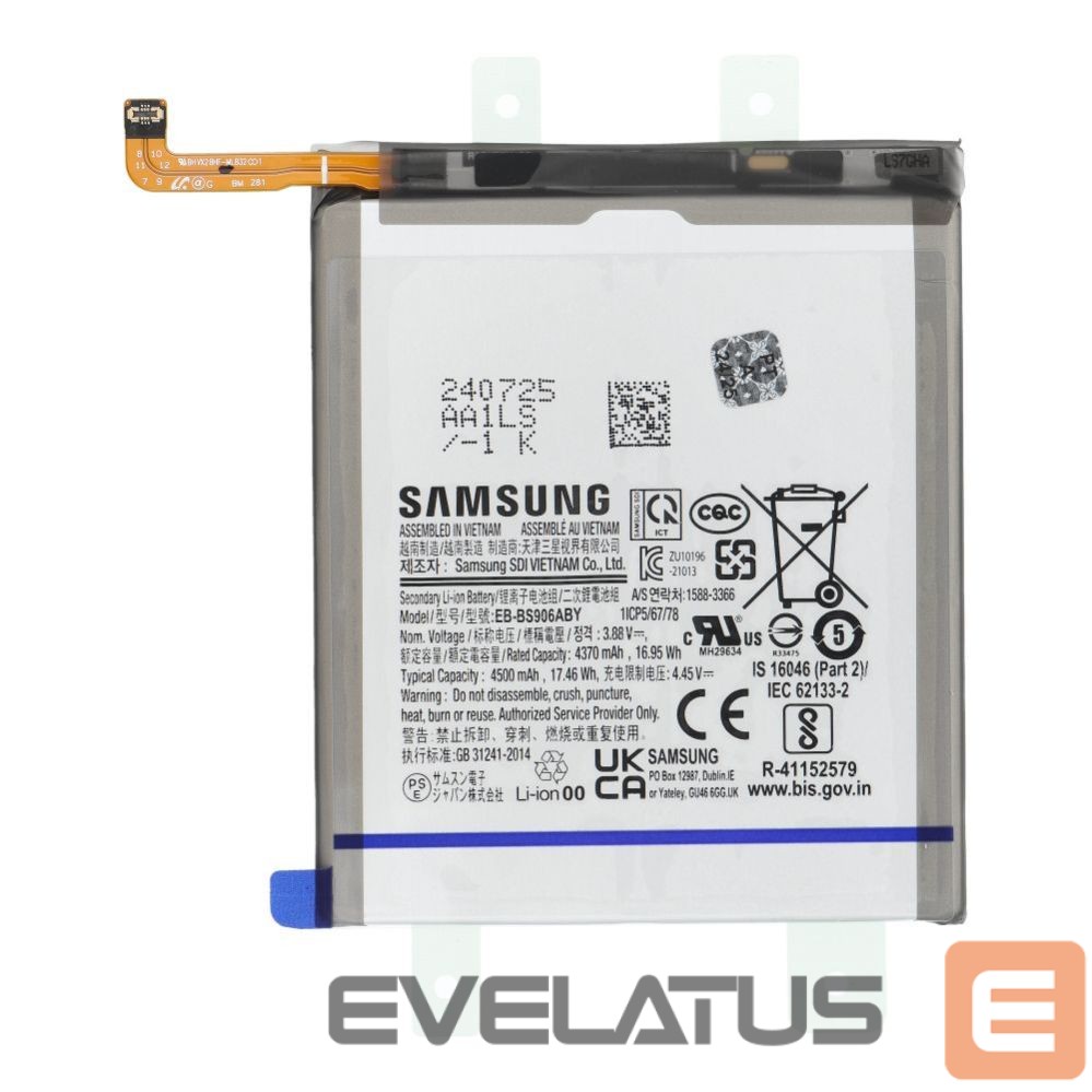 Battery Samsung ServicePack Battery EB-BS906ABY for SAMSUNG S22 PLUS GH82-27502A