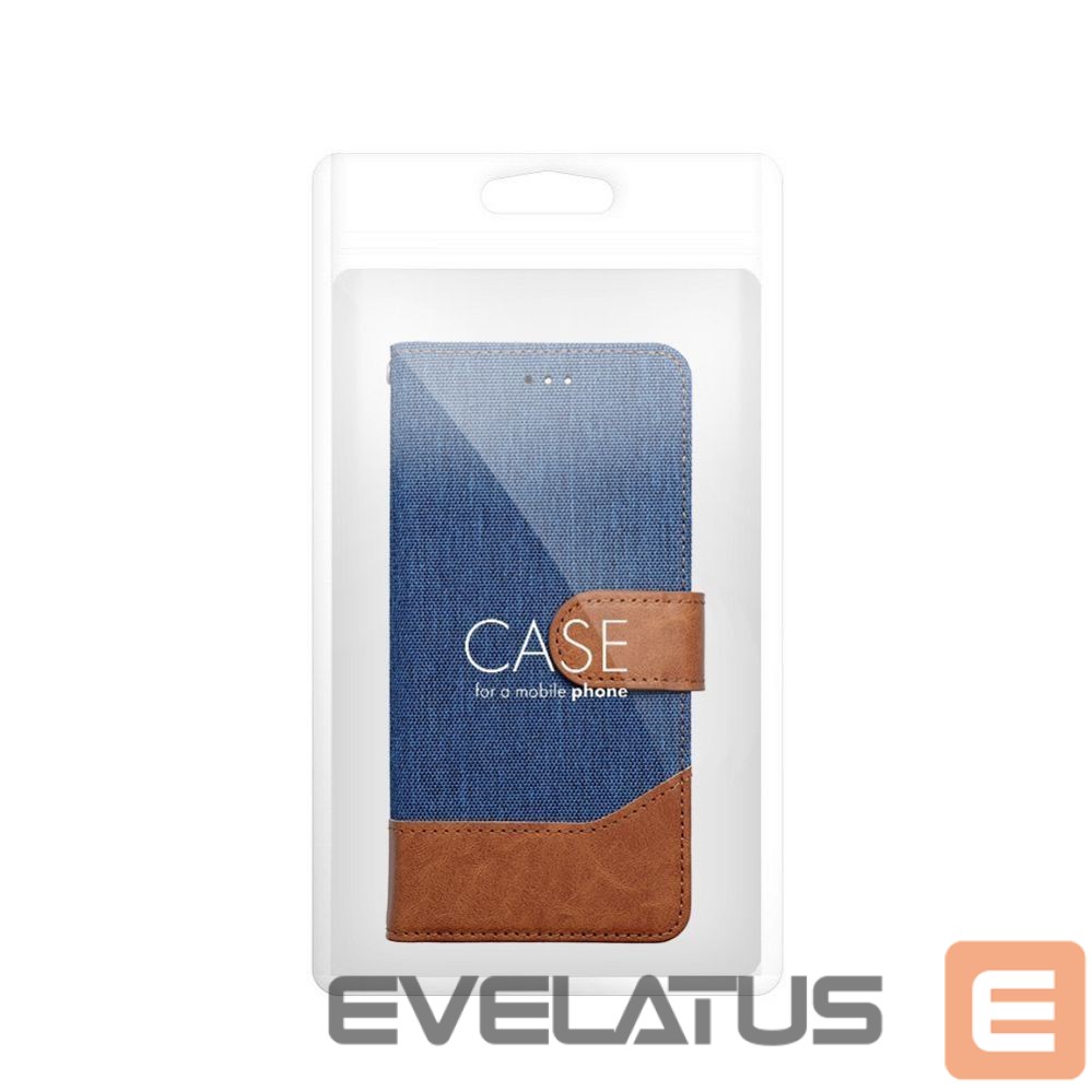 Book case OEM - Flip case for iPhone 16 PRO MAX Jeans Book blue