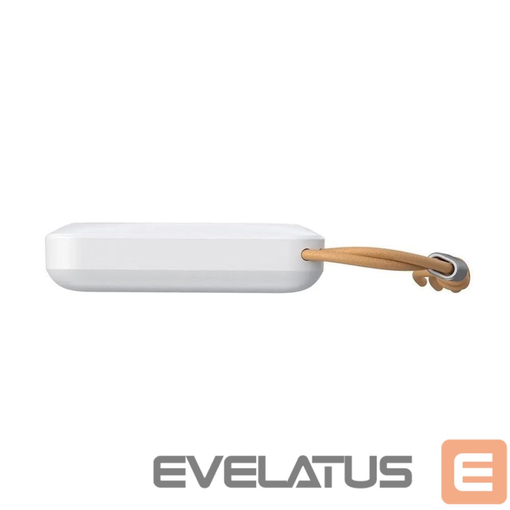 Power bank Veger Powerbank compatible with Magsafe Veger MagOn (VP1151 / W1151) PD QC3.0 2A 20W with wireless charging 10000 mAh white