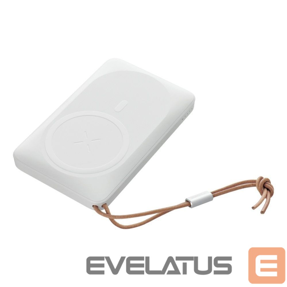 Power bank Veger Powerbank compatible with Magsafe Veger MagOn (VP1151 / W1151) PD QC3.0 2A 20W with wireless charging 10000 mAh white