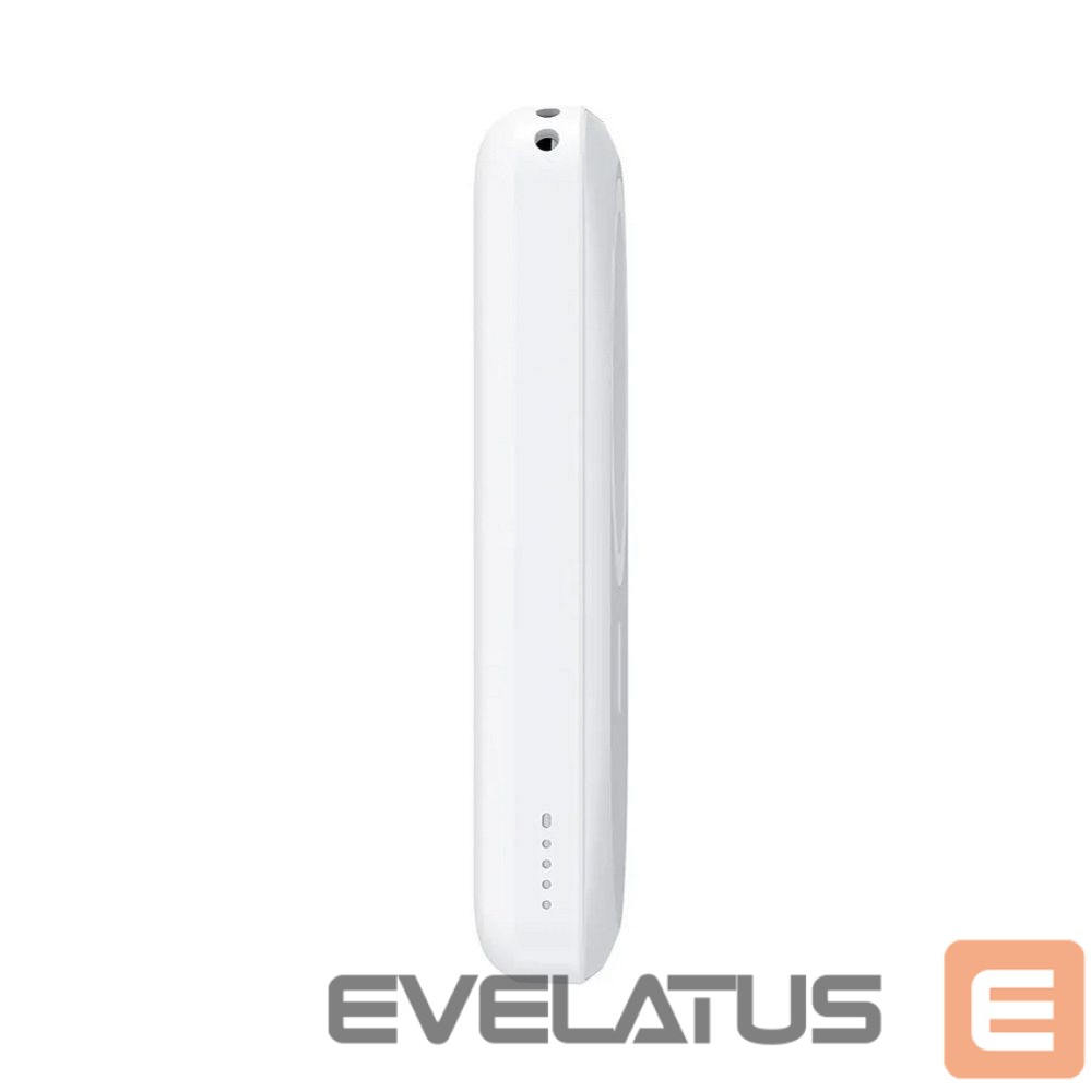 Power bank Veger Powerbank compatible with Magsafe Veger MagOn (VP1151 / W1151) PD QC3.0 2A 20W with wireless charging 10000 mAh white