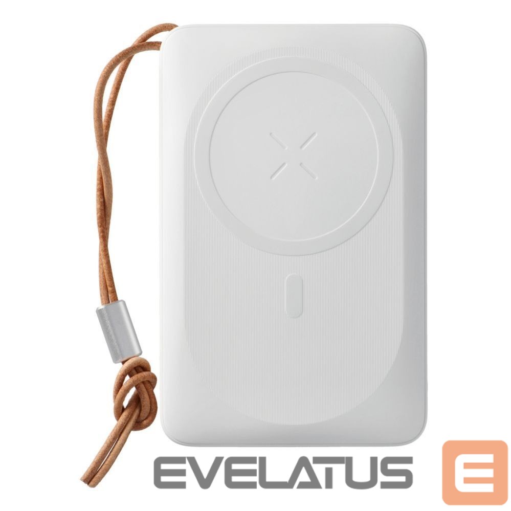 Power bank Veger Powerbank compatible with Magsafe Veger MagOn (VP1151 / W1151) PD QC3.0 2A 20W with wireless charging 10000 mAh white