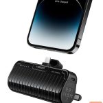 Power bank Veger  Powerbank Veger PlugOn (W0558P) PD QC3.0 2,4A 20W 5000 mAh with a built-in connector Lightning black 