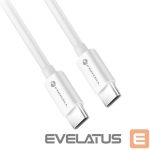 Cable Forcell  Cable USB C to USB C Forcell F-Energy QC4.0 PD 5A 100W 3 m C339 white 