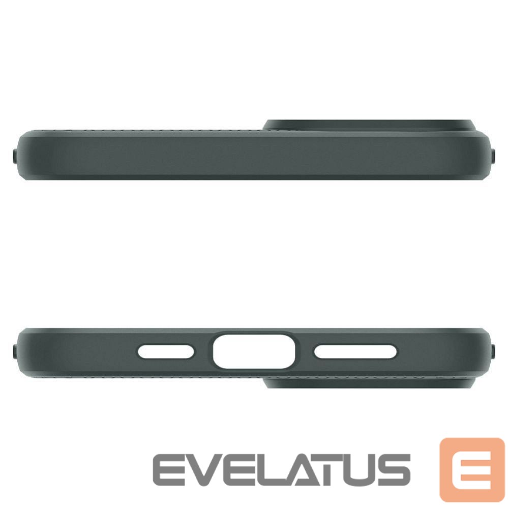 Back panel cover Spigen SPIGEN case LIQUID AIR for IPHONE 15 abyss green