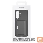 Back panel cover Samsung - Samsung Card Slot Case EF-OA366TBEGWW with Card Slot for Samsung Galaxy A36 5G - Black 