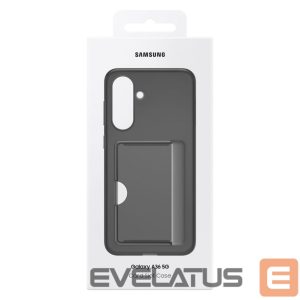 Back panel cover Samsung - Samsung Card Slot Case EF-OA366TBEGWW with Card Slot for Samsung Galaxy A36 5G - Black 