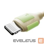 Cable Joyroom  Joyroom S-A53 3A USB-A - Lightning Cable with Fluorescent Tip 1.2m - Beige 