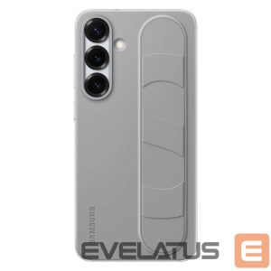 Back panel cover Samsung  Samsung Standing Grip Case EF-GS931CJEGWW Silicone Case with Holder / Stand for Samsung Galaxy S25 - Gray 