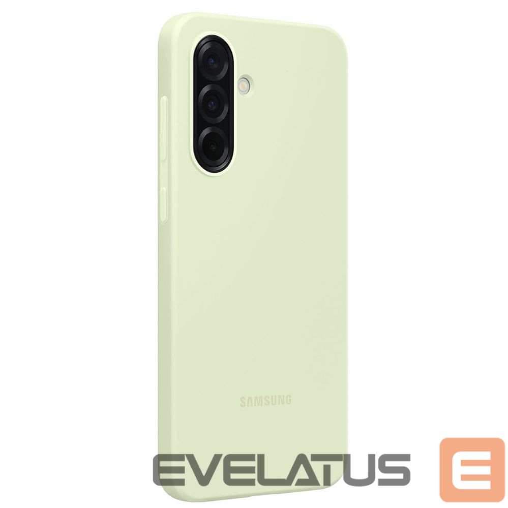 Back panel cover Samsung - Samsung Silicone Case EF-PA366CGEGWW for Samsung Galaxy A36 5G - green